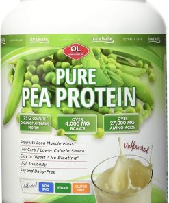Olympian Labs Plant Based Pea Protein Powder- Unflavored – 25g of Protein