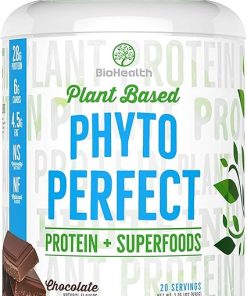 Phyto Perfect Chocolate (2lb) | Vegan Protein Plus Superfoods | Protein Plus Organic Veggies and Organic Fruits