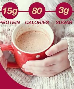 ProtiDIET High Protein Hot Cocoa Mix – Low Fat Hot Cocoa Drink with Collagen 2
