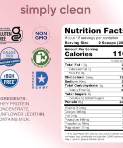 Simply tera’s Pure Whey Protein Powder – Grass Fed Whey Protein Powder- Clean Protein Powder 2