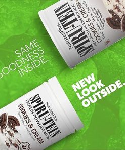 NaturesPlus SPIRU-TEIN Shake – Cookies & Cream – 1.15 lbs- Spirulina Protein Powder – Plant Based Meal Replacement 2