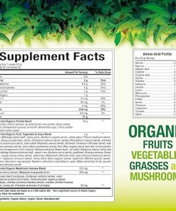 Whole Earth & Sea from Natural Factors- Organic Fermented Protein & Greens 2