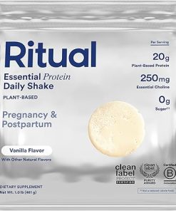 Ritual Prenatal Vegan Plant Based Protein Powder: Choline to Support Pregnancy- Postpartum