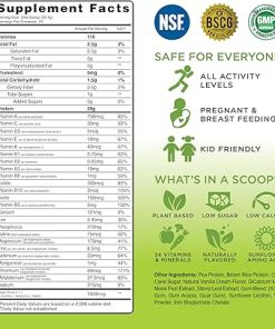 TRU Supplements Plant Based Protein Powder- BCAA 2