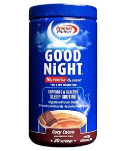 Premier Protein Good Night Protein Powder- Hot Cocoa Mix