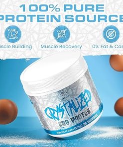 Swole AF | Crystalized Egg Whites | Protein Rich & Promotes Lean Muscle Growth | Improve Immune Function Workout Added Drink Mix 2