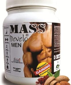 Mass Gainer Protein Powder for Lean Muscle Gain in Men (500GM- Kesar Badam)