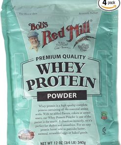 Bob’s Red Mill Whey Protein Concentrate- 12-Ounce Bags (Pack of 4)
