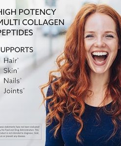 Multi Collagen Peptides Powder – Hydrolyzed Type 1 & 3 for Hair- Skin 2