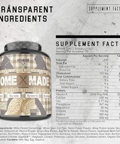 Axe & Sledge Supplements Home Made Whole-Foods-Based Meal Replacement Powder with Digestive Enzymes- Protein 2