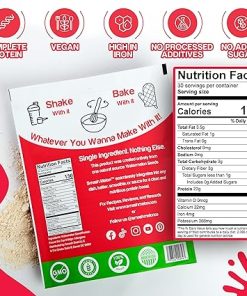 Watermelon Seed Protein Powder Raw – Cold-Pressed- Single-Ingredient Unflavored Protein Powder- Shake or Bake with it 2