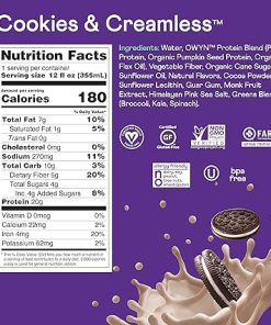 OWYN 100% Vegan Plant-Based Protein Shake- Cookies & Creamless 2